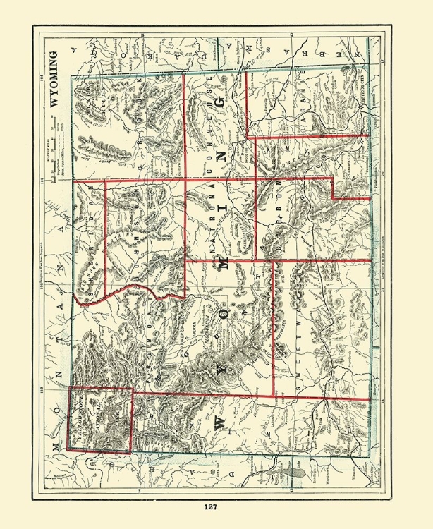 Picture of WYOMING - RATHBUN 1893