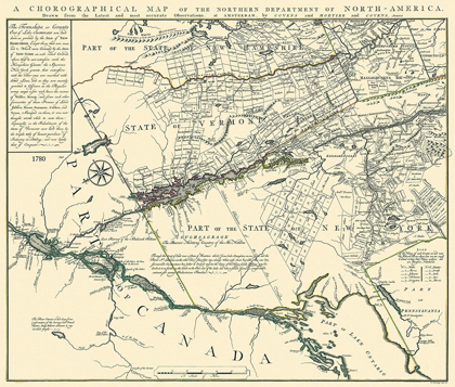 Picture of NORTHERN DEPARTMENT OF AMERICA - COVENS 1780