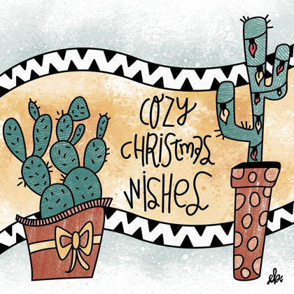 Picture of CACTUS COZY CHRISTMAS WISHES