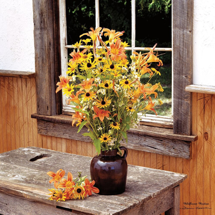 Picture of WILDFLOWER WINDOW