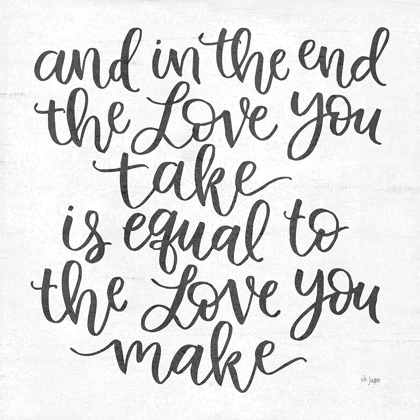 Picture of THE LOVE YOU MAKE