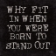 Picture of BORN TO STAND OUT