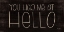 Picture of YOU HAD ME AT HELLO