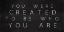 Picture of BE WHO YOU ARE