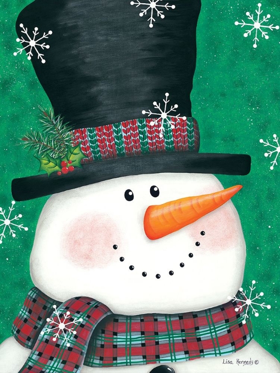 Picture of PORTRAIT SNOWMAN