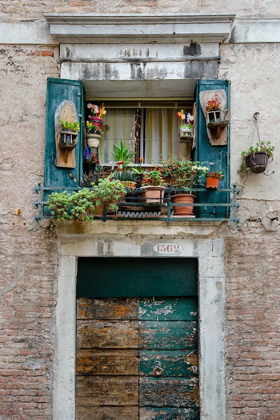 Picture of ITALIAN WINDOW FLOWERS I