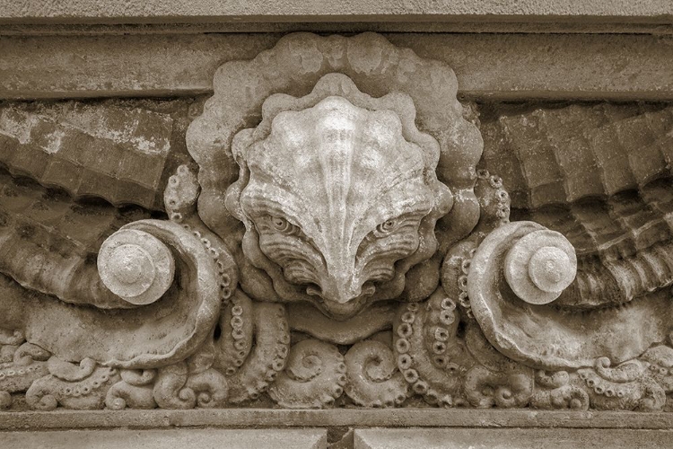 Picture of ARCHITECTURE DETAIL IN SEPIA VI