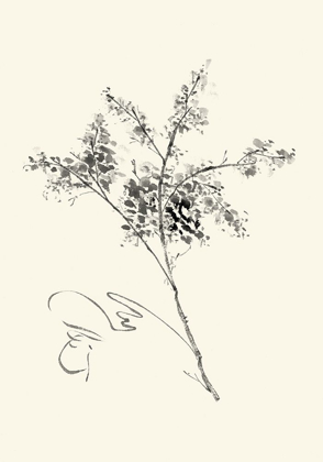 Picture of INK WASH FLORAL VII - FORSYTHIA