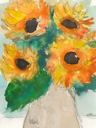 Picture of RUSTIC SUNFLOWERS II