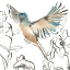 Picture of SONGBIRD MEADOW IV