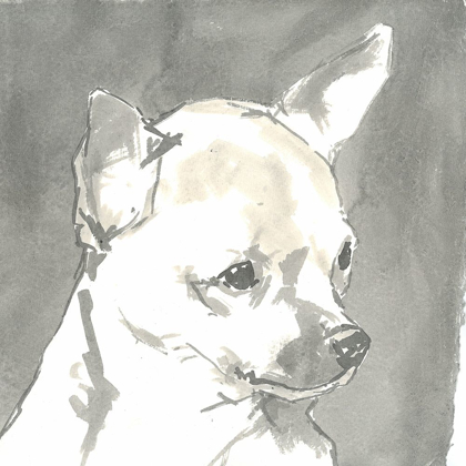 Picture of SEPIA MODERN DOG III