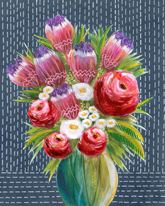 Picture of BASHFUL BOUQUET I