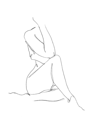 Picture of NUDE CONTOUR SKETCH I