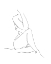 Picture of NUDE CONTOUR SKETCH I