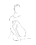 Picture of NUDE CONTOUR SKETCH II