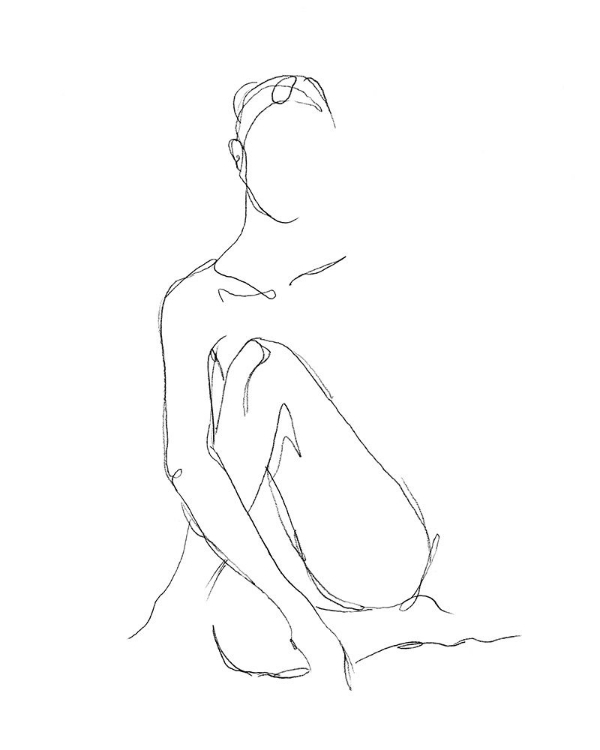 Picture of NUDE CONTOUR SKETCH II