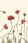 Picture of CORAL POPPY DISPLAY III