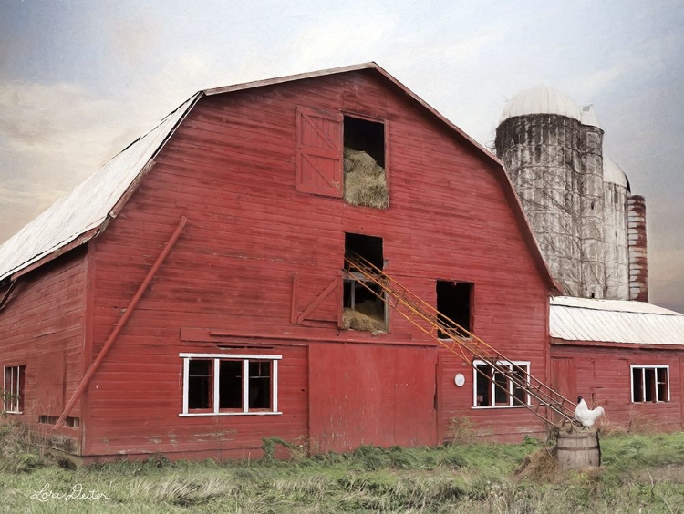 Picture of HAY FILLED BARN