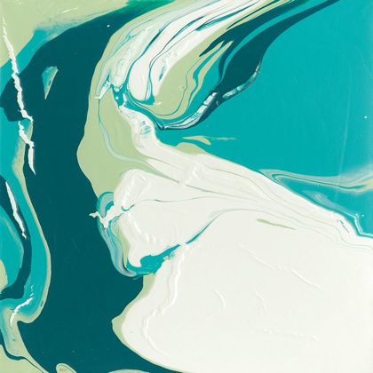 Picture of FLOWING TEAL I