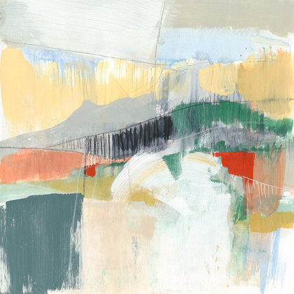 Picture of ABSTRACTED MOUNTAINSCAPE III