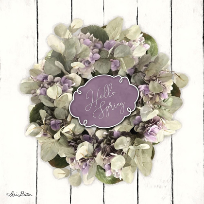 Picture of HELLO SPRING WREATH