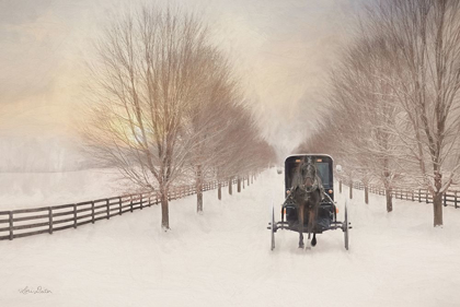 Picture of SNOWY AMISH LANE