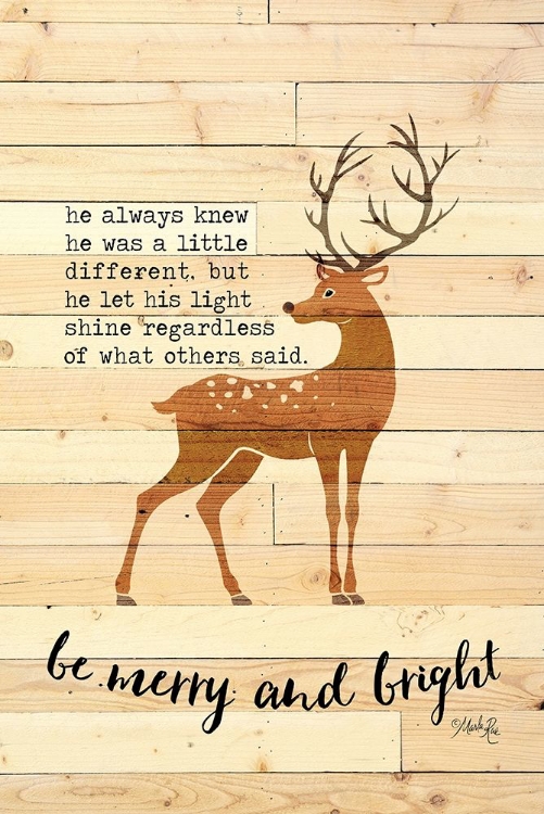 Picture of BE MERRY AND BRIGHT DEER