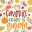 Picture of MY FAVORITE COLOR IS AUTUMN