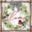 Picture of LOVE PINECONE WREATH