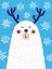 Picture of SNOWFLAKE REINDEER
