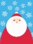 Picture of SNOWFLAKE SANTA CLAUS