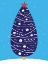Picture of SNOWY CHRISTMAS TREE