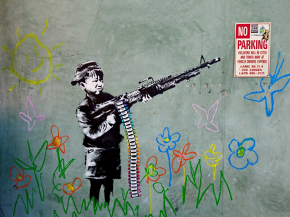 Picture of WESTWOOD LOS ANGELES-GRAFFITI ATTRIBUTED TO BANKSY