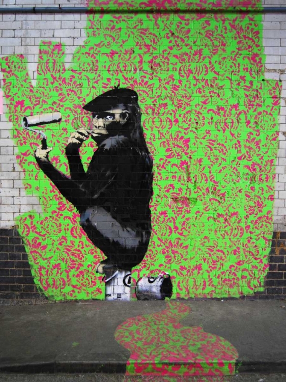 Picture of LEAKE STREET LONDON-GRAFFITI ATTRIBUTED TO BANKSY
