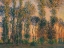 Picture of POPLARS AT GIVERNY - SUNRISE