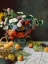 Picture of STILL LIFE WITH FLOWERS AND FRUIT