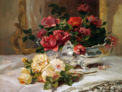Picture of ROSES ON A DRESSING TABLE