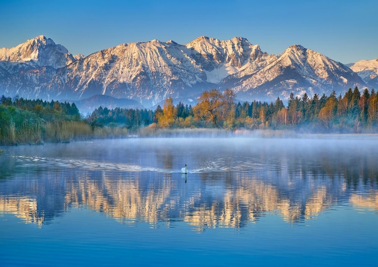 Picture of ALLGAEU ALPS AND HOPFENSEE LAKE, BAVARIA, GERMANY