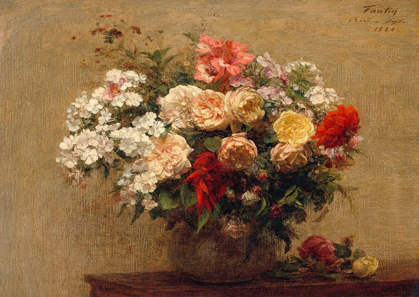 Picture of VASE WITH SUMMER FLOWERS