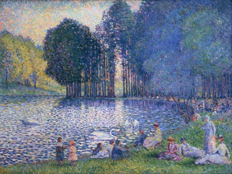 Picture of THE LAKE OF THE BOIS DE BOULOGNE