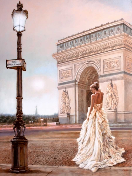 Picture of ROMANCE IN PARIS II