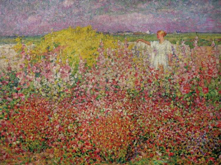 Picture of AMONGST THE FLOWERS AT BELLE ISLE