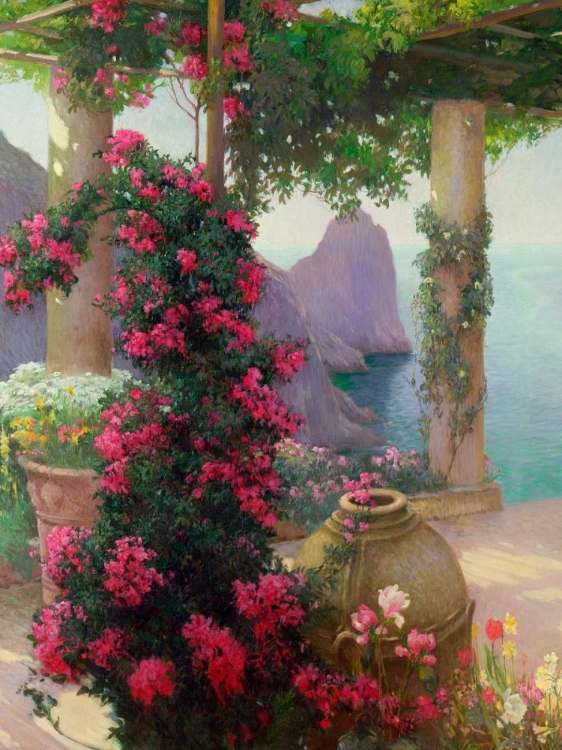 Picture of THE TERRACE, CAPRI (DETAIL)