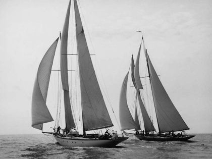 Picture of SAILBOATS RACE DURING YACHT CLUB CRUISE