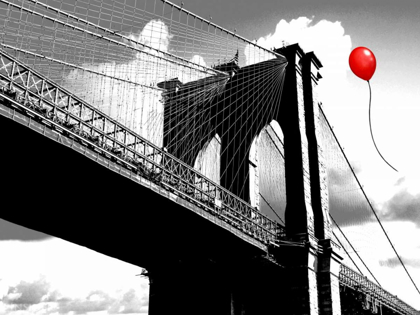 Picture of BALLOON OVER BROOKLYN BRIDGE