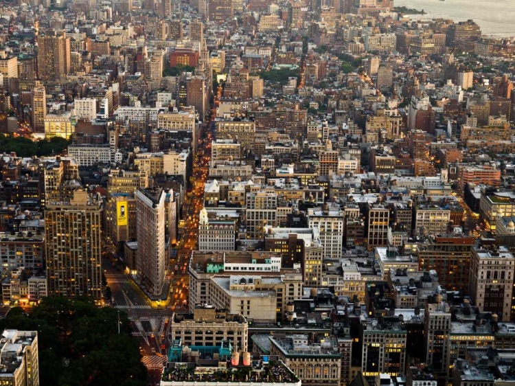 Picture of AERIAL VIEW OF MANHATTAN, NYC