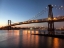 Picture of QUEENSBORO BRIDGE AND MANHATTAN FROM BROOKLYN, NYC