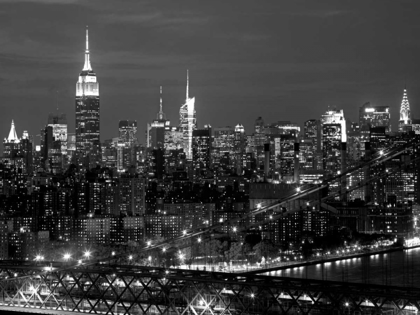 Picture of MIDTOWN MANHATTAN AT NIGHT