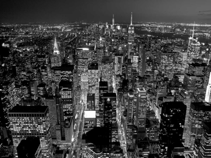Picture of MIDTOWN MANHATTAN AT NIGHT