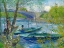 Picture of FISHING IN SPRING-THE PONT DE CLICHY